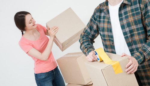 Removal team planning a house move near Ravenscourt Park