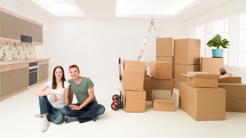 Household and business removals with a moving truck in Ravenscourt Park
