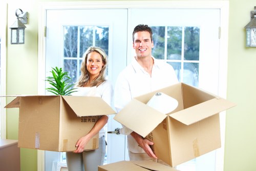 Careful furniture loading for a local Ravenscourt Park house or flat move